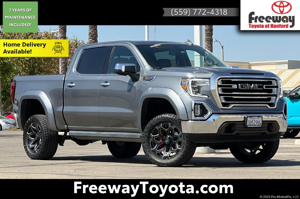 Gray (Steel Metallic) 2021 GMC Sierra 1500 Pickup Truck Four-Wheel Drive Automatic