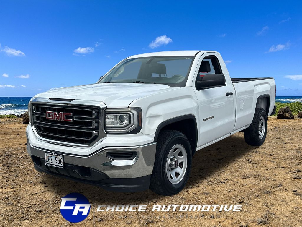 Summit White 2016 GMC Sierra 1500 Pickup Truck 4X2 6-Speed Automatic Overdrive