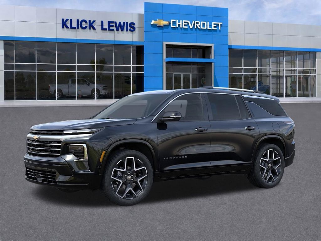 2026 Chevrolet Traverse High Country Black at Klick Lewis Buick Chevrolet