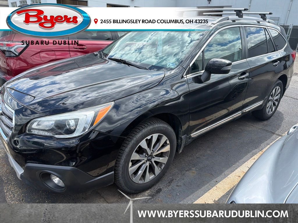 Crystal Black Silica 2017 Subaru Outback 3.6R Touring AWD Wagon All-Wheel Drive Continuously Variable Transmission