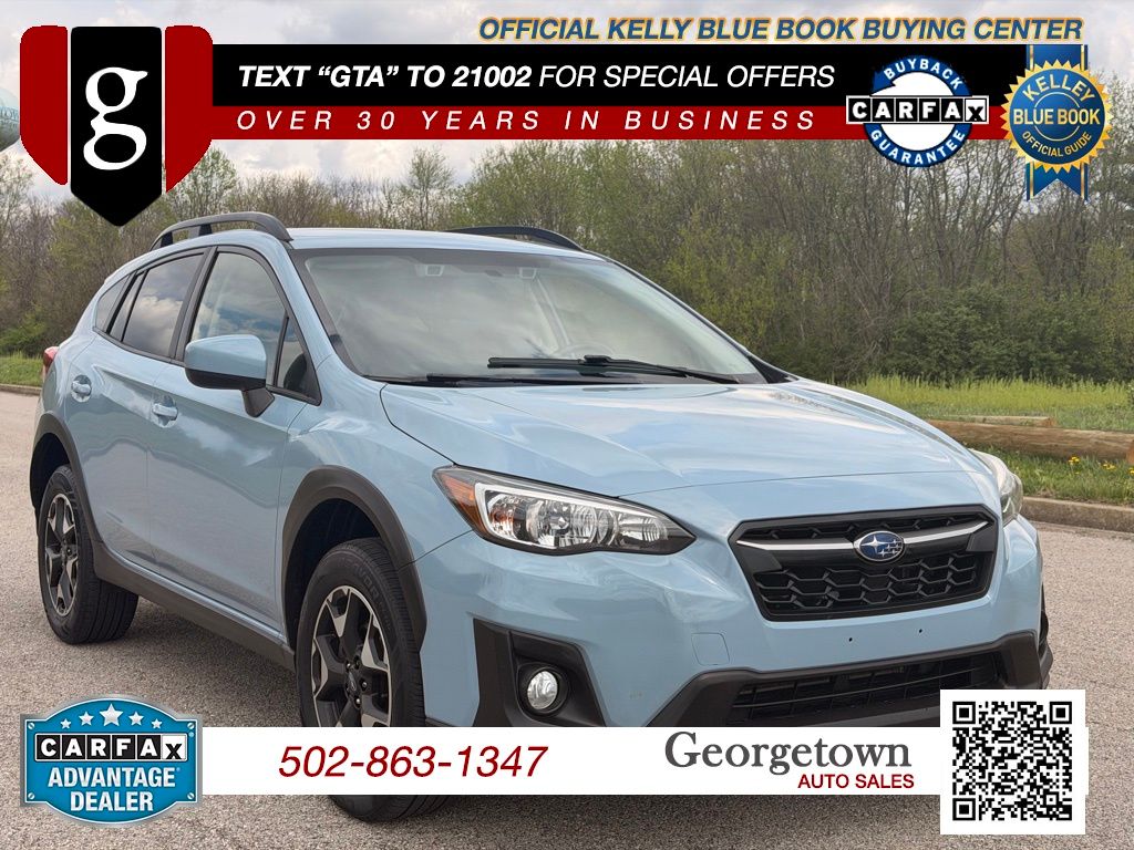 Cool Gray Khaki 2020 Subaru Crosstrek Premium AWD SUV / Crossover All-Wheel Drive Continuously Variable Transmission