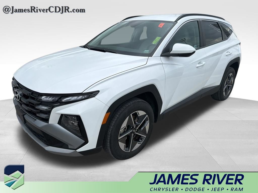 Serenity White Pearl 2025 Hyundai Tucson SEL AWD SUV / Crossover All-Wheel Drive 8-Speed Automatic