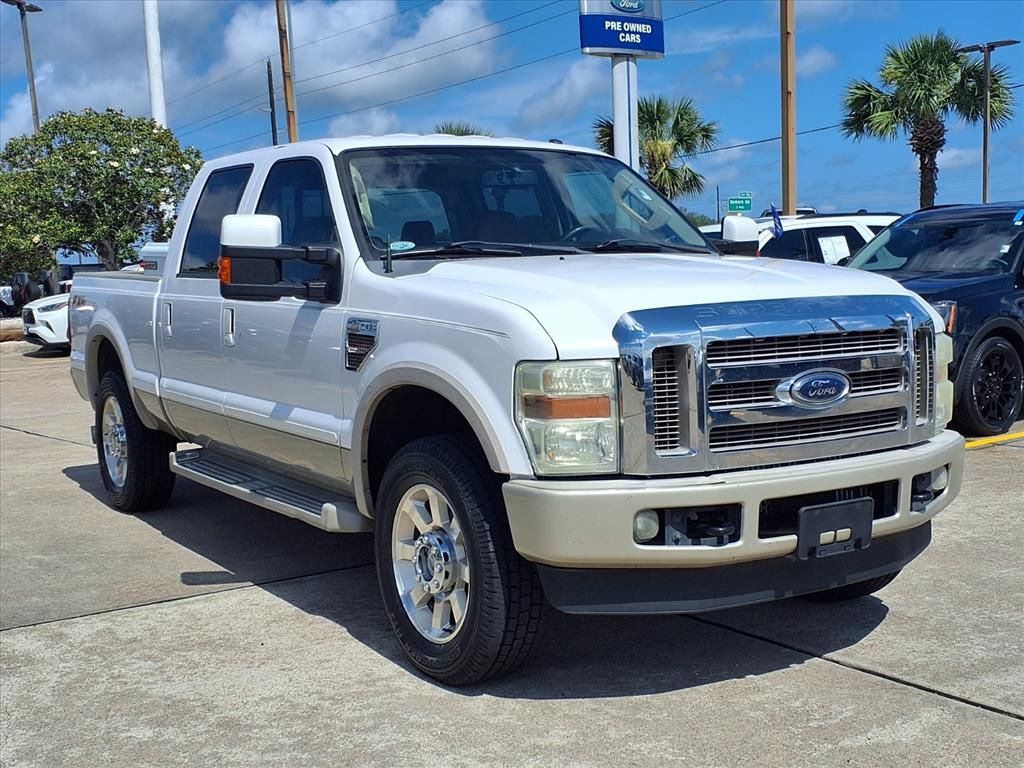 2010 Ford F-250SD King Ranch White at Emmons Autoplex