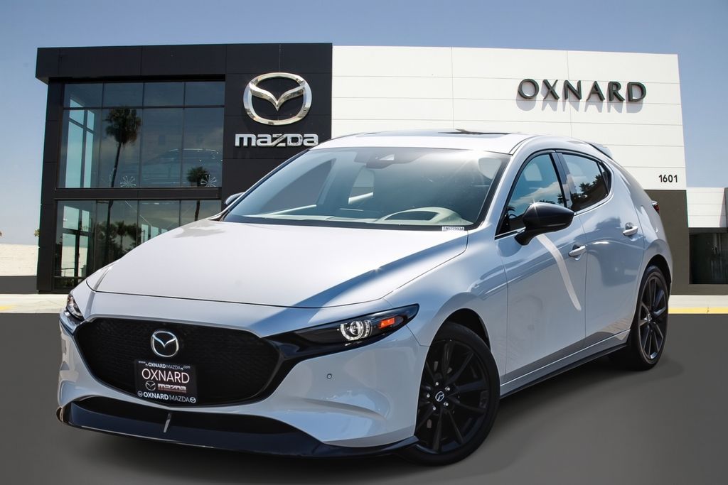 Snowflake White Pearl Mica 2023 Mazda MAZDA3 Hatchback All-Wheel Drive 6-Speed Automatic