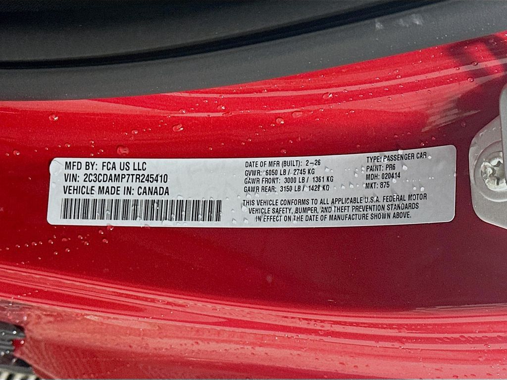 New 2026 Red Dodge R/T Scat Pack image 19