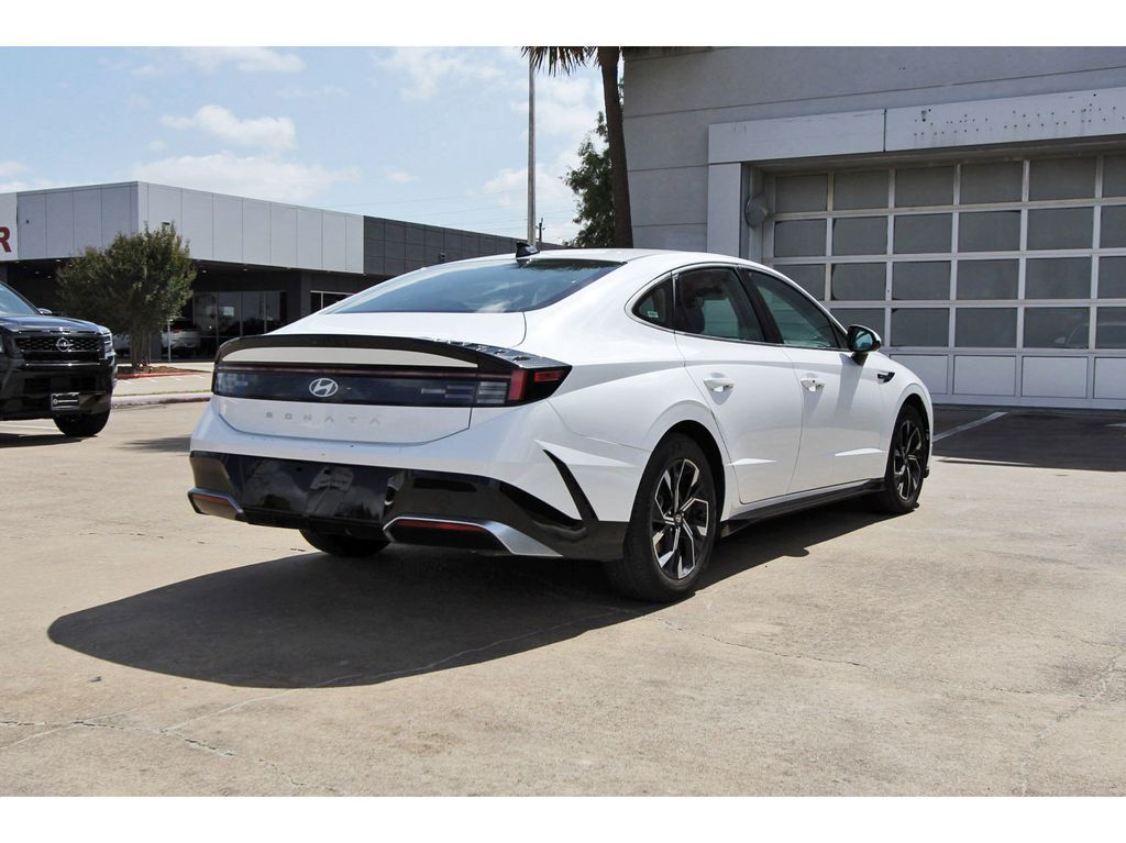 2025 Hyundai Sonata SEL White at Wharton Chevrolet GMC
