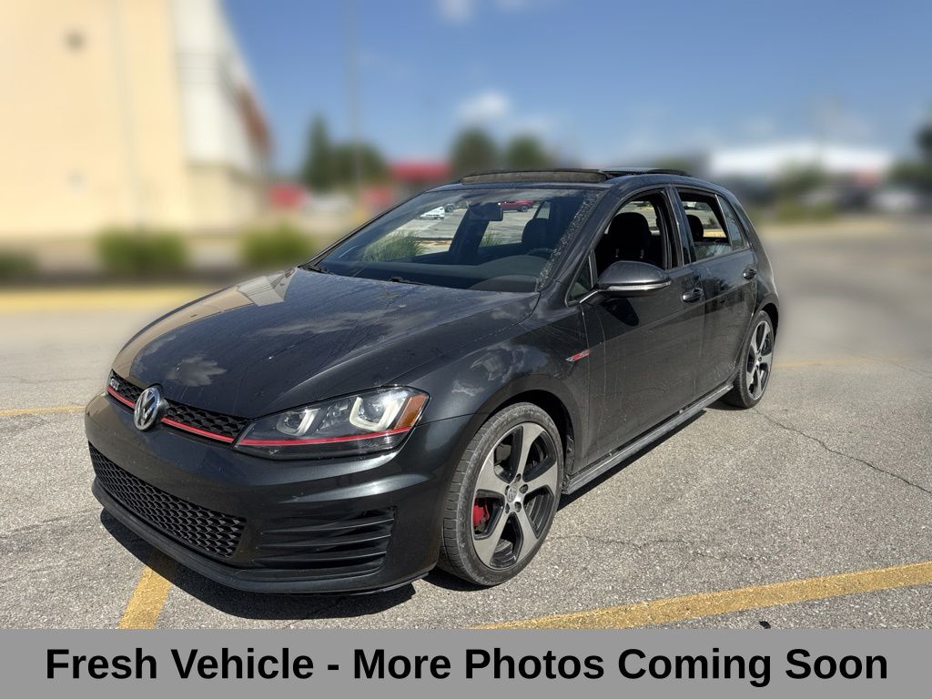 Steel Gray Metallic 2016 Volkswagen Golf GTI Hatchback Front-Wheel Drive 6-Speed Manual