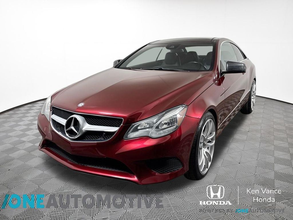 Mars Red 2015 Mercedes-Benz E-Class E 400 Coupe 4MATIC AWD Coupe All-Wheel Drive 7-Speed Automatic