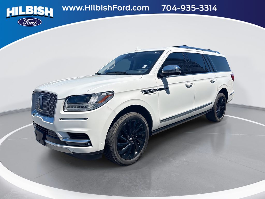 White 2020 Lincoln Navigator L Black Label 4WD SUV / Crossover Four-Wheel Drive Automatic