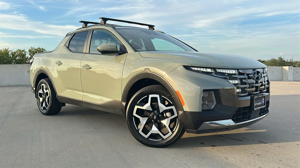 2023 Hyundai Santa Cruz Limited Green at Don McGill Toyota