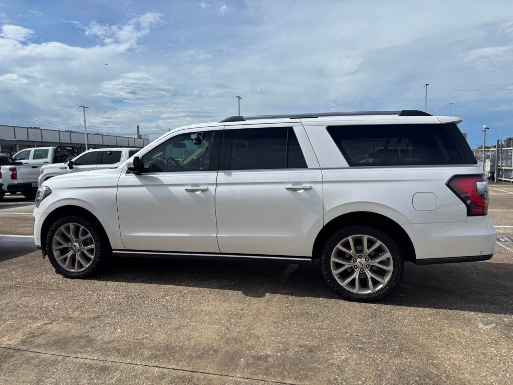 2019 Ford Expedition Max Limited White at Emmons Autoplex