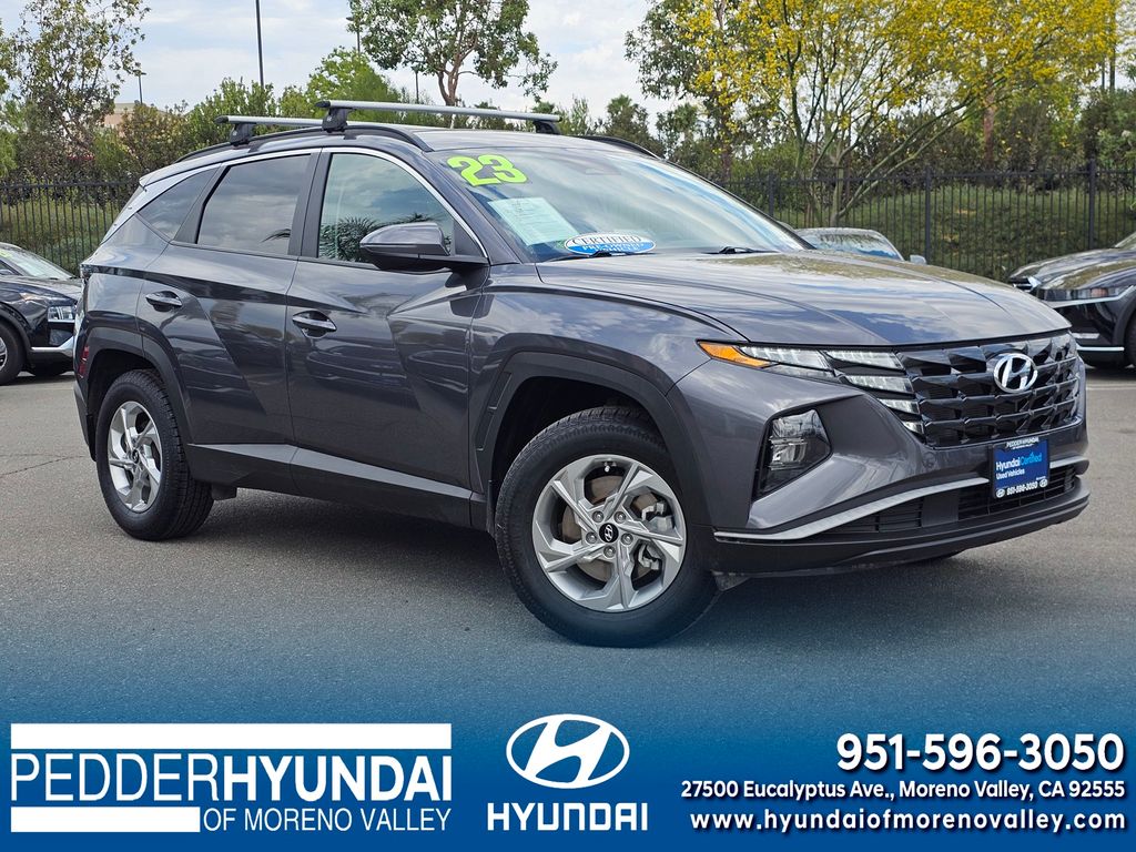 Gray 2023 Hyundai Tucson SUV / Crossover All-Wheel Drive 8-Speed Automatic
