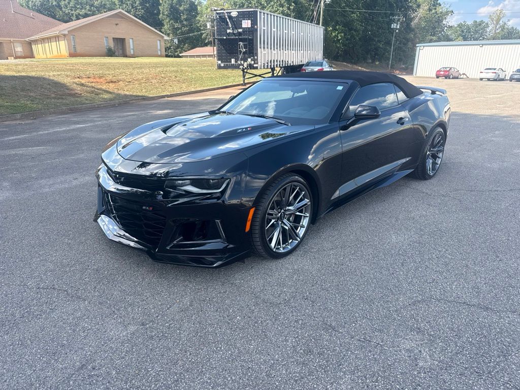 Black 2023 Chevrolet Camaro Convertible Rear-Wheel Drive Automatic