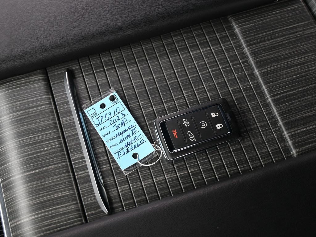 Used 2023 Bright White Clearcoat Jeep Series III image 10