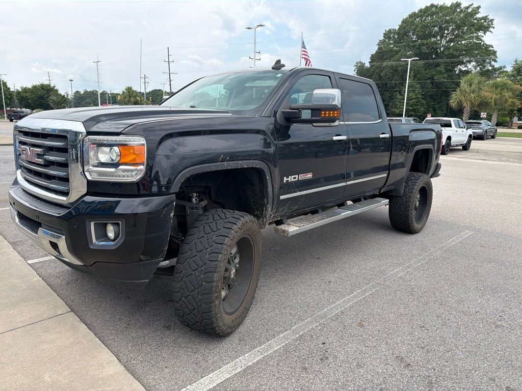 Onyx Black 2017 GMC Sierra 2500HD Pickup Truck Four-Wheel Drive 6-Speed Automatic Overdrive