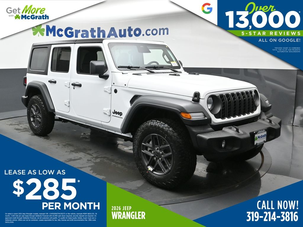 2026 Jeep Wrangler Sport S 4-Door 4WD