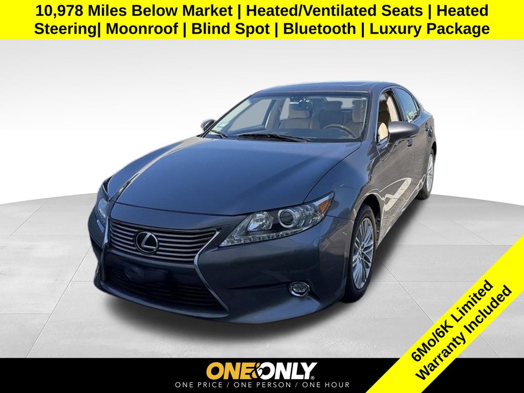 Gray Pearl 2015 Lexus ES Sedan Front-Wheel Drive 6-Speed Automatic