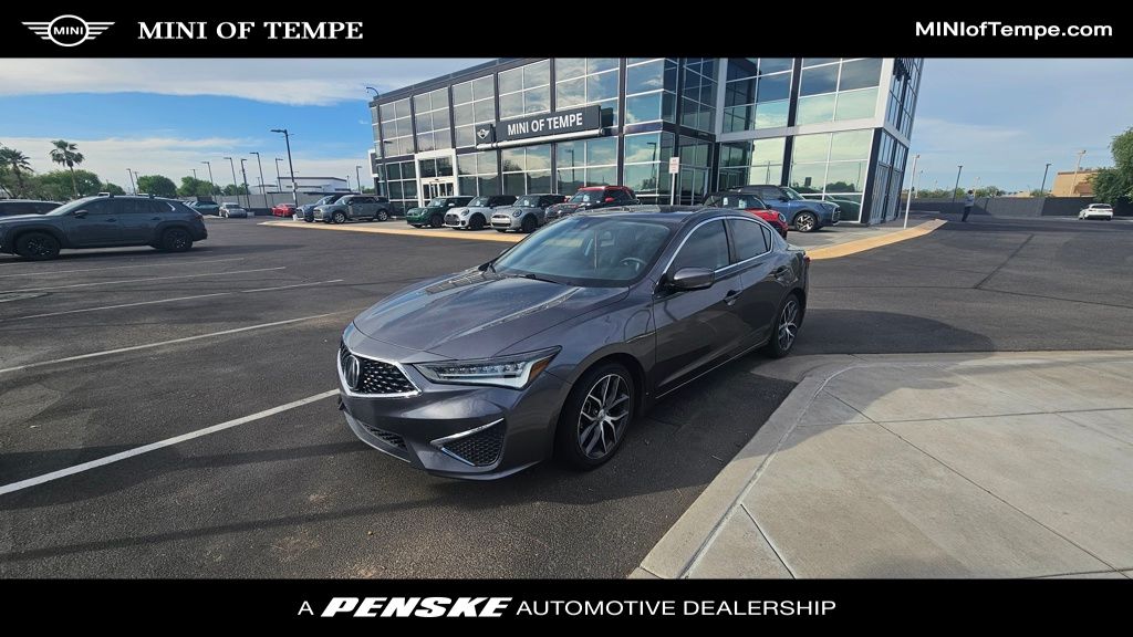 Gray (Modern Steel) 2020 Acura ILX FWD with Premium Package Sedan Front-Wheel Drive 8-Speed Dual Clutch