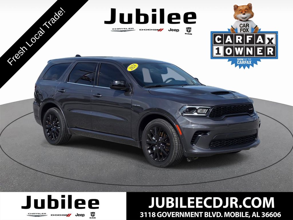 Vapor Gray 2024 Dodge Durango SUV / Crossover Rear-Wheel Drive 8-Speed Automatic