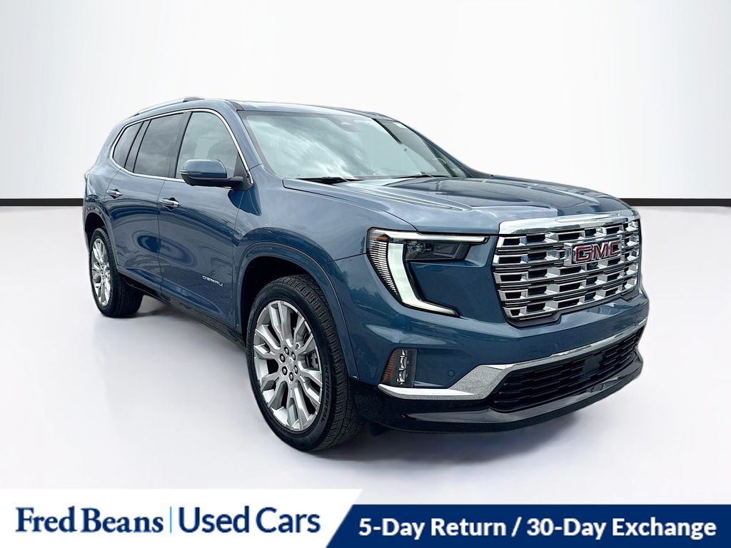 Downpour Metallic 2024 GMC Acadia SUV / Crossover Four-Wheel Drive 8-Speed Automatic