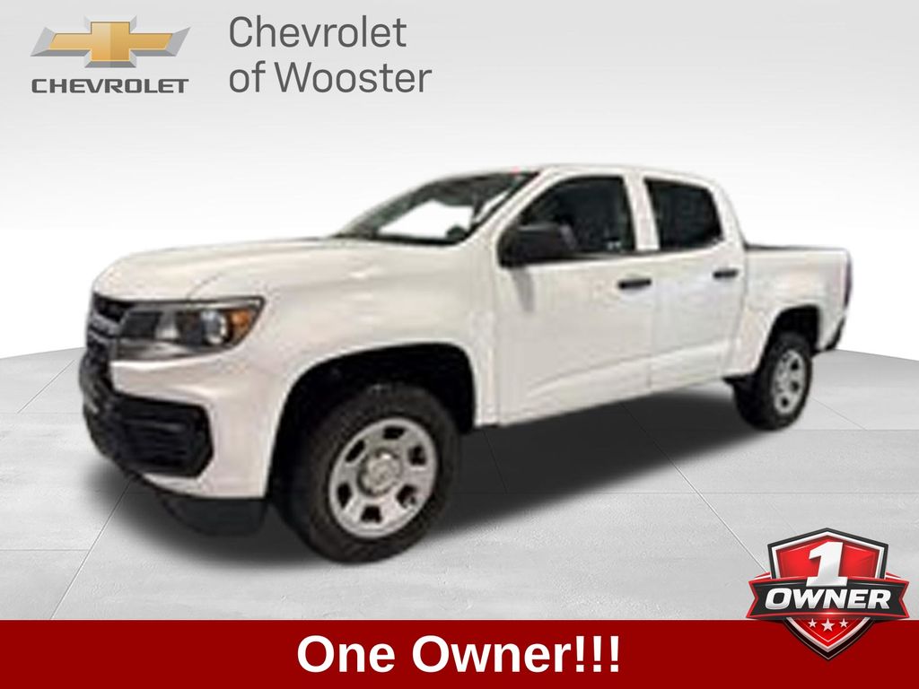 Summit White 2022 Chevrolet Colorado Pickup Truck Four-Wheel Drive 8-Speed Automatic