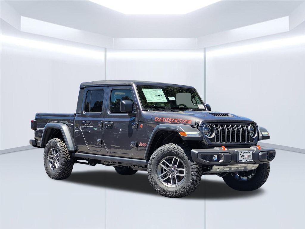 Crystal Metallic 2026 Jeep Gladiator Pickup Truck Four-Wheel Drive 8-Speed Automatic