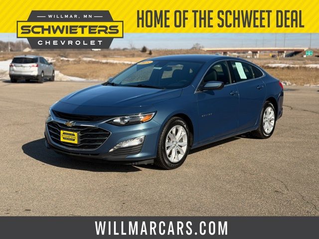 Lakeshore Blue Metallic 2025 Chevrolet Malibu Sedan Front-Wheel Drive Continuously Variable Transmission