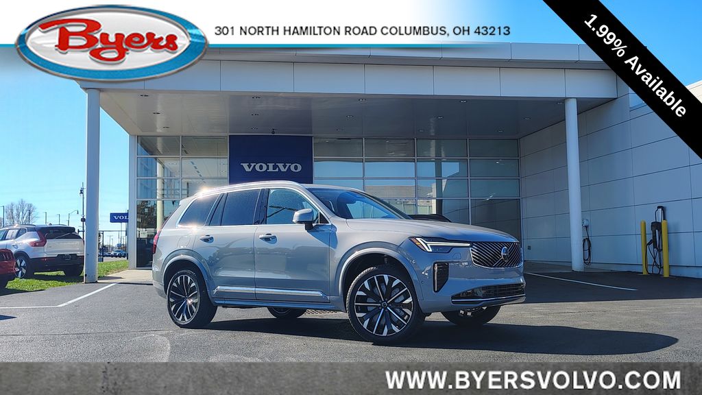 Gray (Vapour Grey Metallic) 2026 Volvo XC90 B6 Plus 7-Passenger AWD SUV / Crossover All-Wheel Drive Automatic