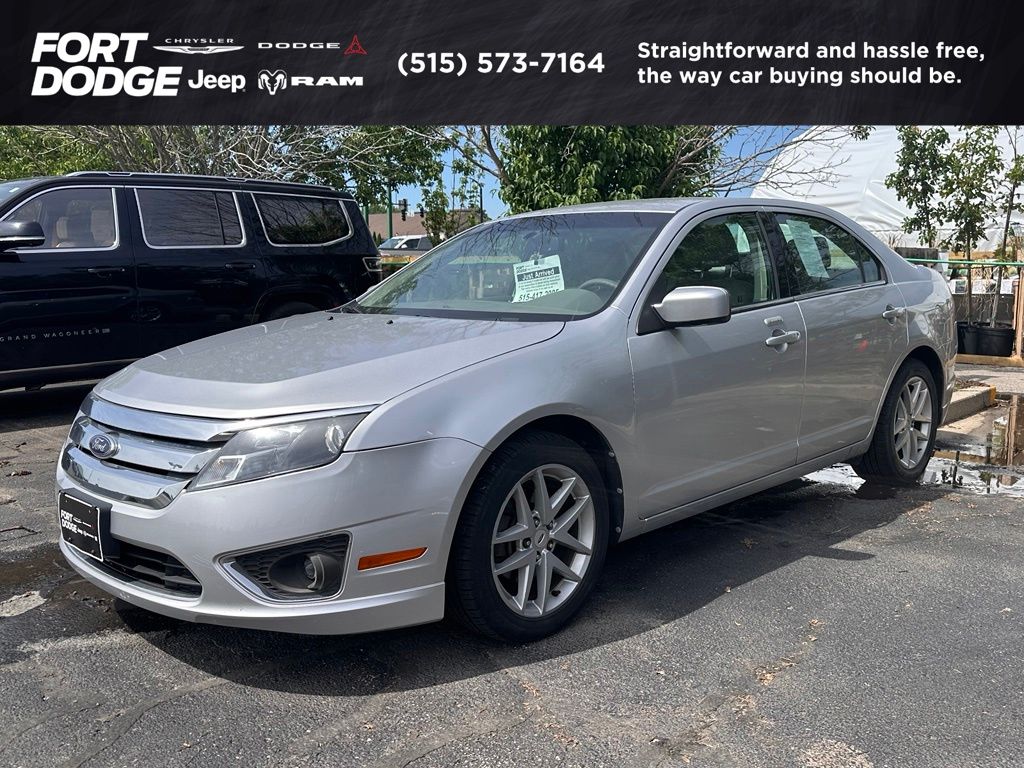Ingot Silver 2012 Ford Fusion SEL Sedan Front-Wheel Drive 6-Speed Automatic