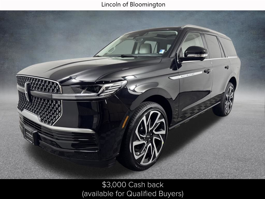 Black Metallic 2026 Lincoln Navigator SUV / Crossover Four-Wheel Drive Automatic