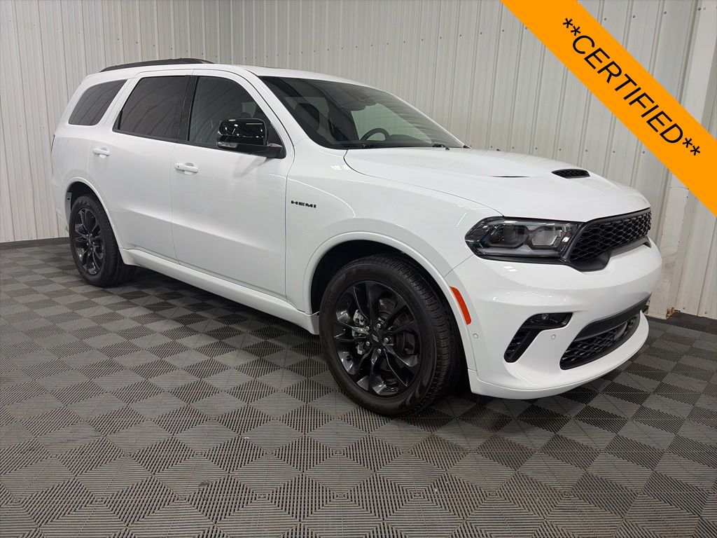 White Knuckle Clearcoat 2023 Dodge Durango SUV / Crossover All-Wheel Drive 8-Speed Automatic