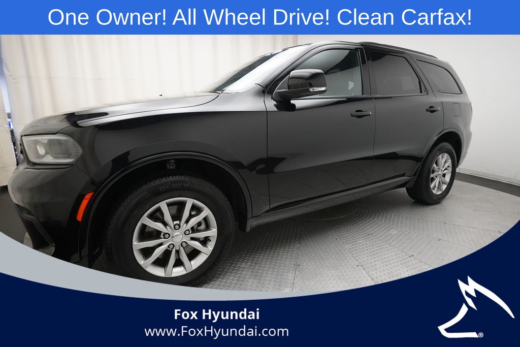 DB Black Crystal Clearcoat 2024 Dodge Durango SUV / Crossover All-Wheel Drive 8-Speed Automatic