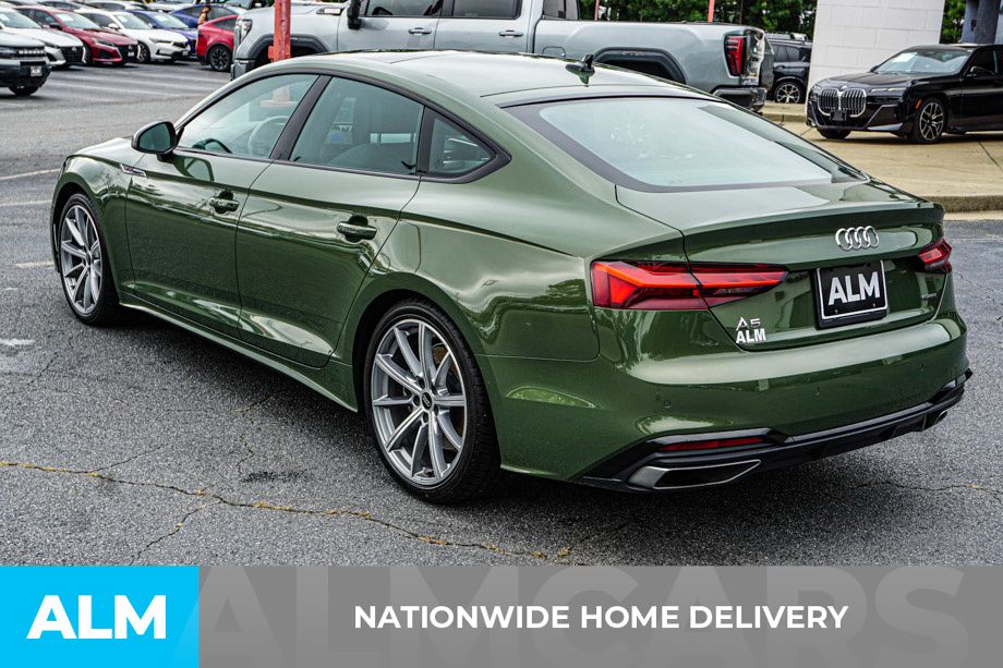 Used 2025 Green Audi 45 S line Premium image 4