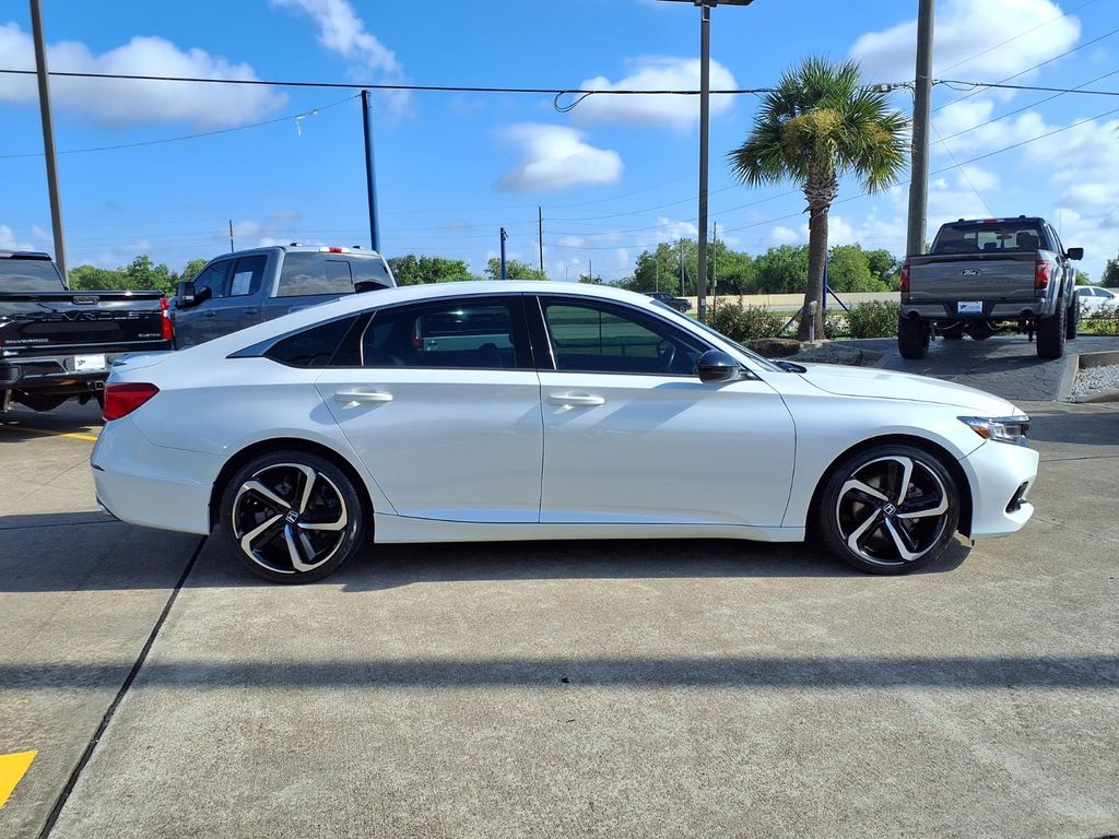 2021 Honda Accord Sport White at Legacy Ford