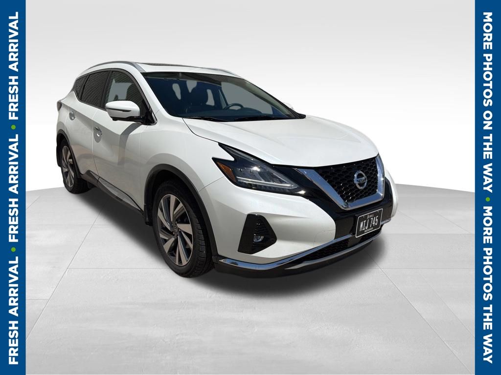 Pearl White Tricoat 2019 Nissan Murano SUV / Crossover All-Wheel Drive Continuously Variable Transmission