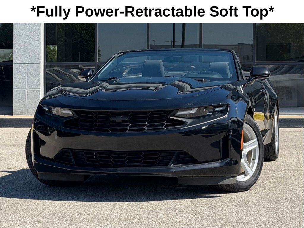 Black 2020 Chevrolet Camaro 1LT Convertible RWD Convertible Rear-Wheel Drive Automatic