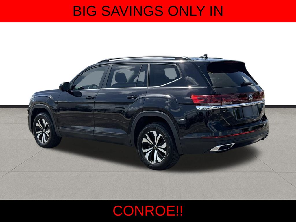 2024 Volkswagen Atlas 2.0T SE Black at DeMontrond Mazda