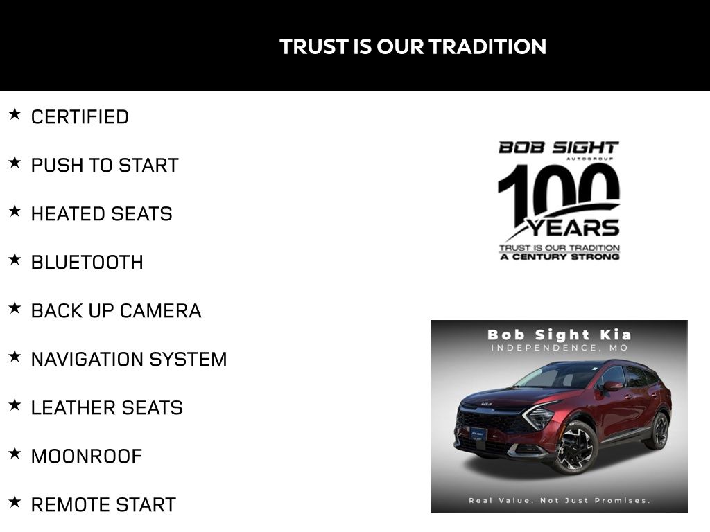 Certified 2023 Kia Sportage SX Prestige with VIN 5XYK53AF5PG104180 for sale in Kansas City