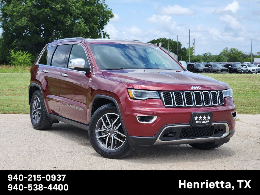 Velvet Red Pearlcoat 2021 Jeep Grand Cherokee Limited 4WD SUV / Crossover Four-Wheel Drive 8-Speed Automatic