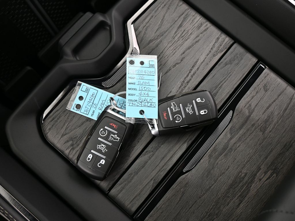 New 2026 Diamond Black Crystal Pearlcoat Ram Limited image 19