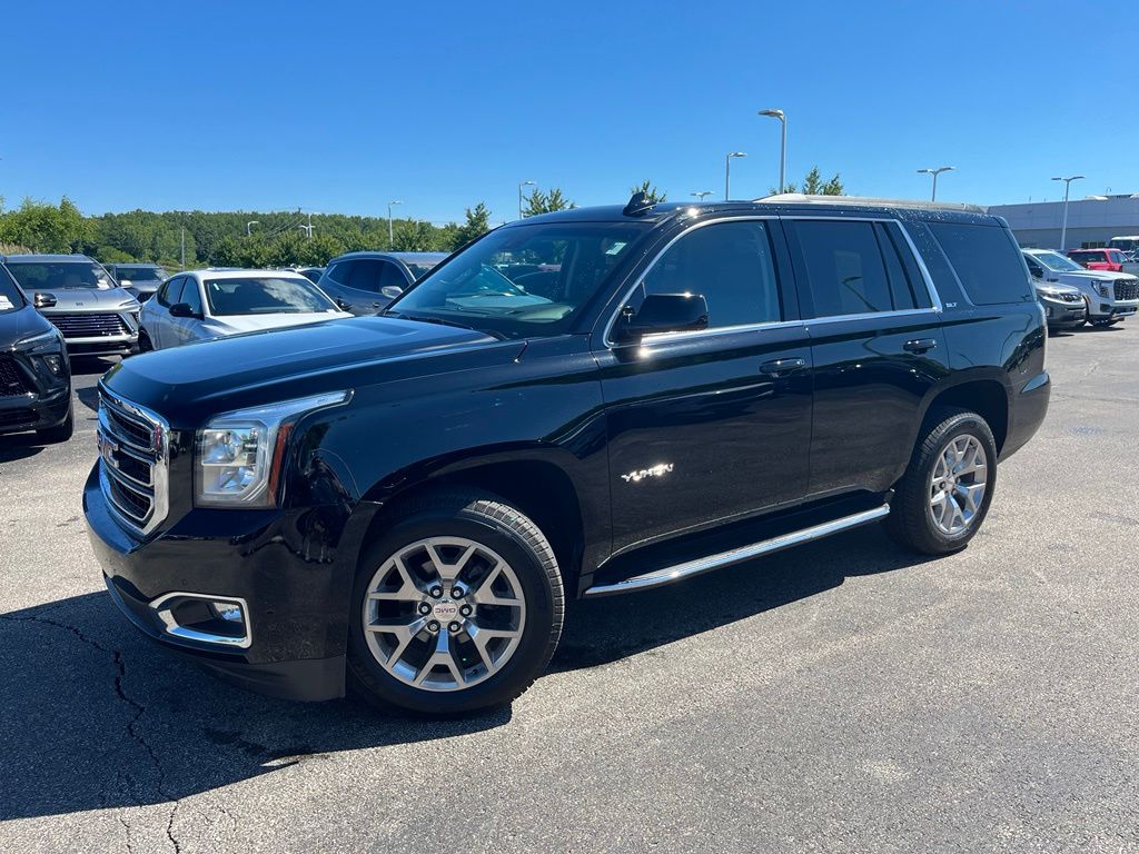Onyx Black 2018 GMC Yukon SUV / Crossover Four-Wheel Drive 6-Speed Automatic Overdrive
