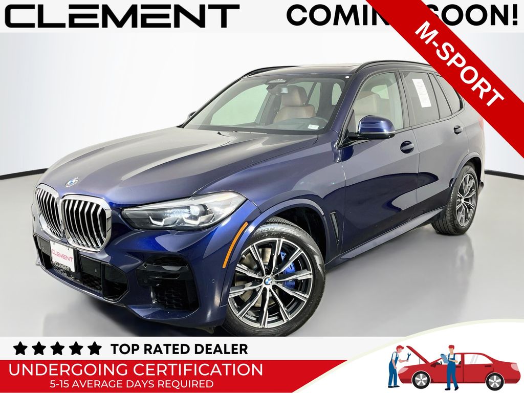 Tanzanite Blue II Metallic 2022 BMW X5 SUV / Crossover All-Wheel Drive 8-Speed Automatic