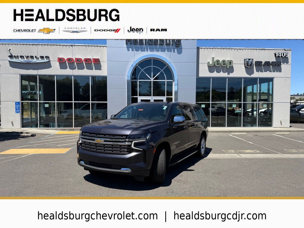 Dark Ash Metallic 2024 Chevrolet Suburban SUV / Crossover Four-Wheel Drive 