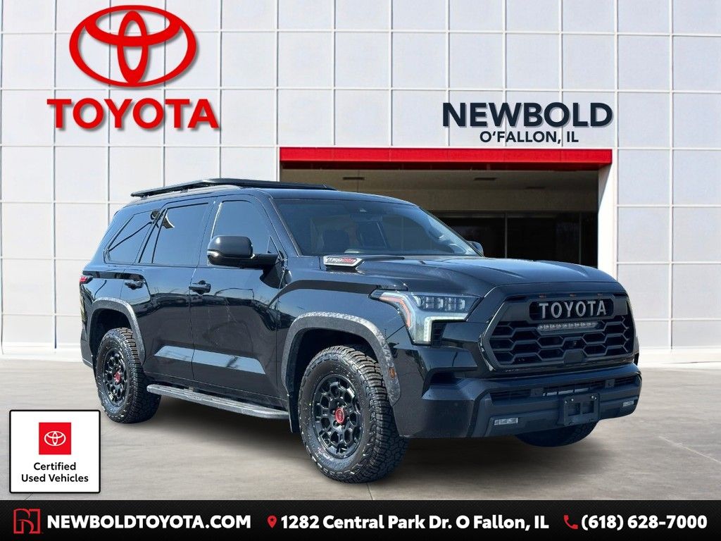 Midnight Black Metallic 2025 Toyota Sequoia SUV / Crossover Four-Wheel Drive Automatic