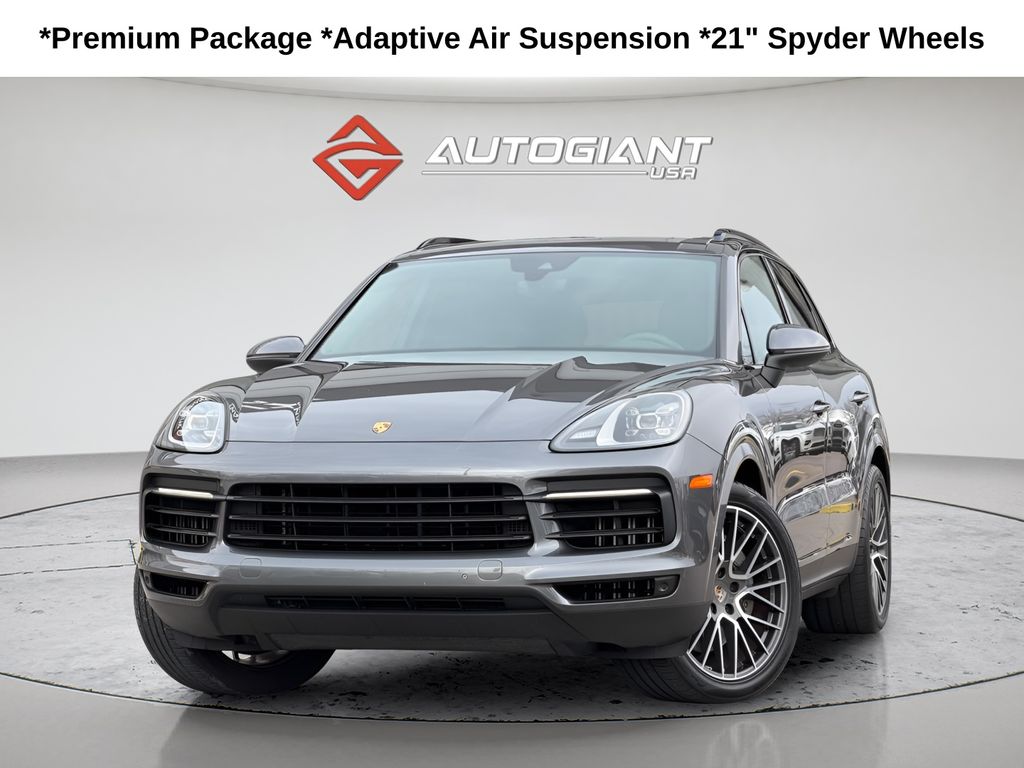 Gray 2019 Porsche Cayenne S AWD SUV / Crossover All-Wheel Drive 8-Speed Automatic