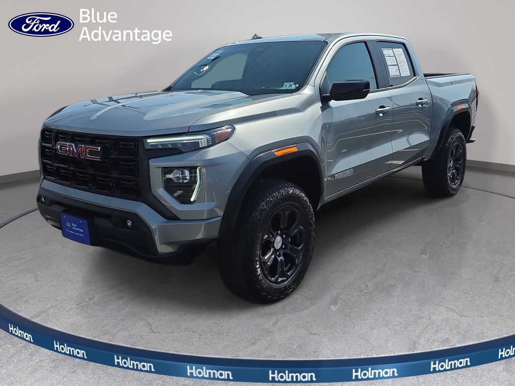 Sterling Metallic 2023 GMC Canyon Elevation Crew Cab RWD Pickup Truck 4X2 8-Speed Automatic