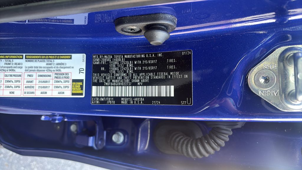 Certified Used 2024 Blue Toyota Hybrid SE image 25