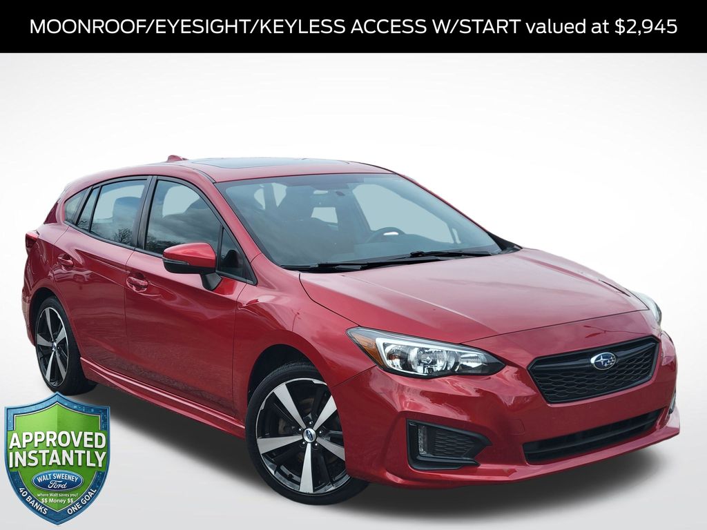 Lithium Red Pearl 2017 Subaru Impreza 2.0i Sport Wagon Hatchback All-Wheel Drive Continuously Variable Transmission