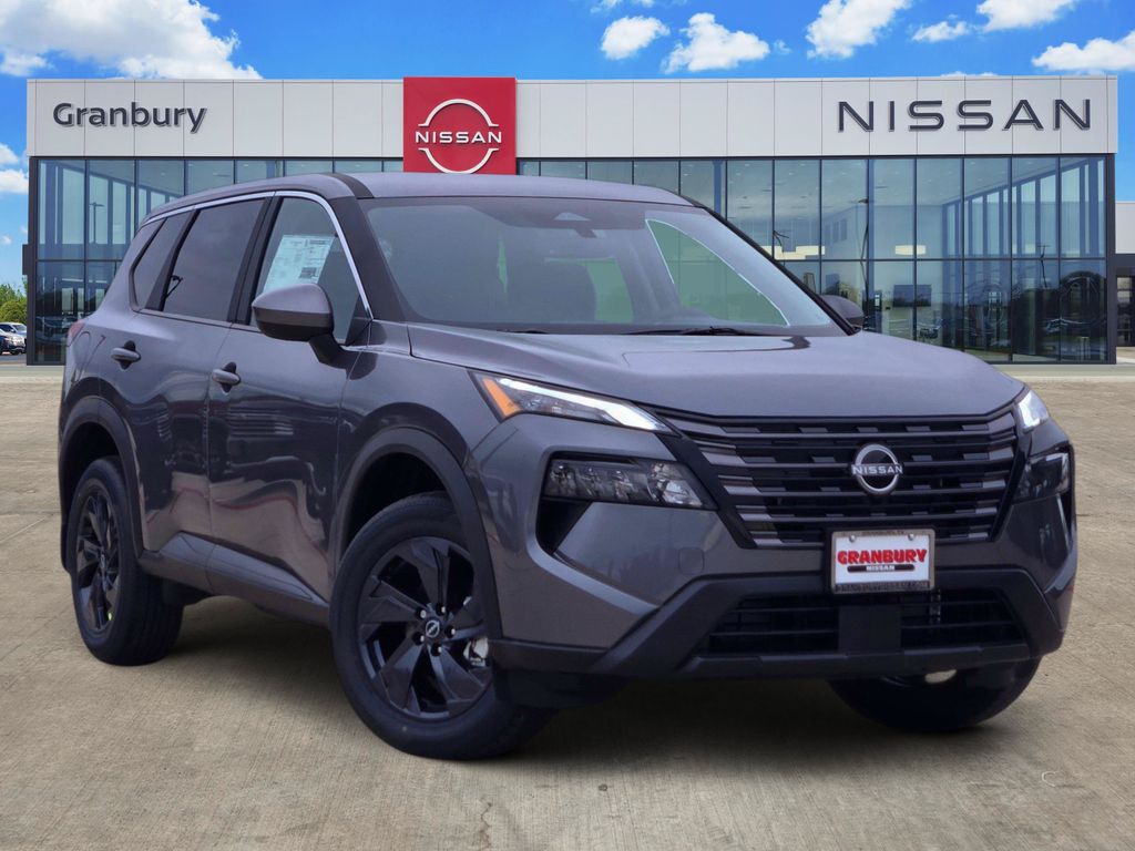 Gray (Gun Metallic) 2026 Nissan Rogue SUV / Crossover Front-Wheel Drive Continuously Variable Transmission