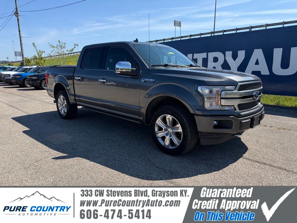 Gray (Magnetic) 2020 Ford F-150 Pickup Truck Four-Wheel Drive Automatic